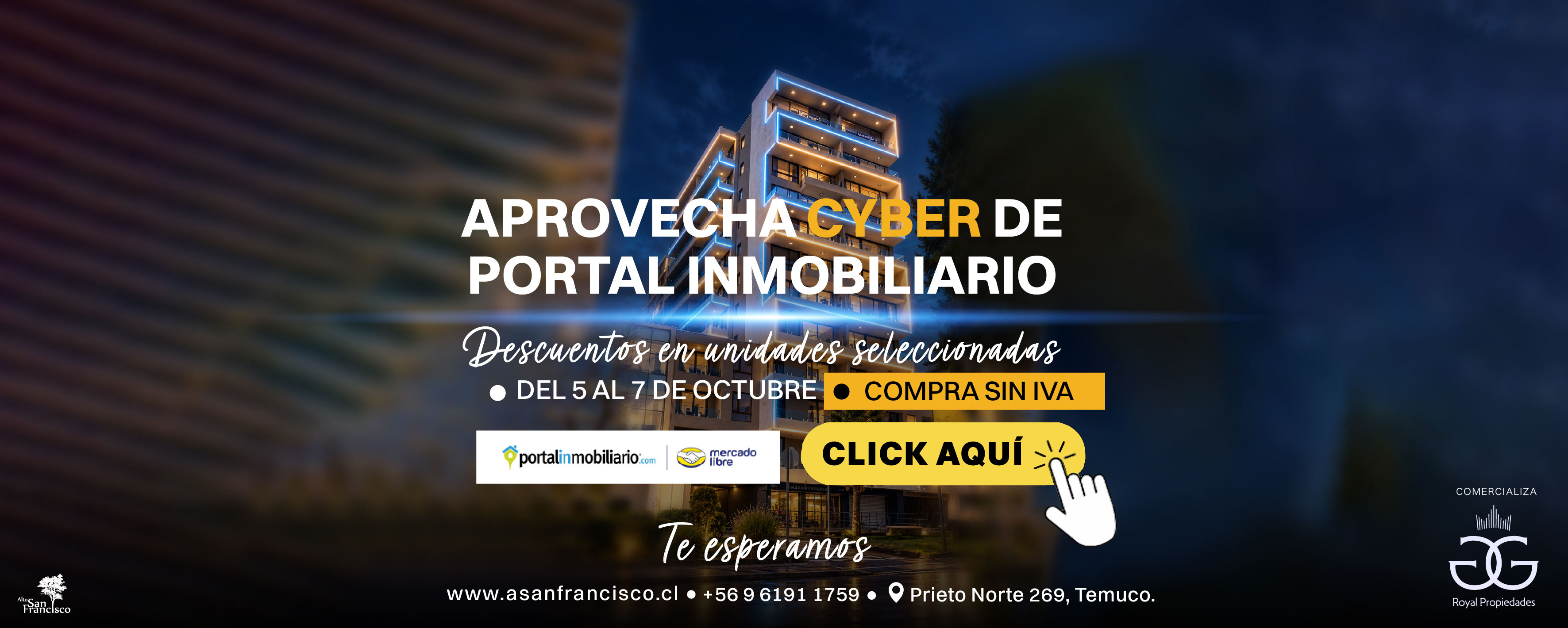 Tipologías en Edificio Alto San Francisco